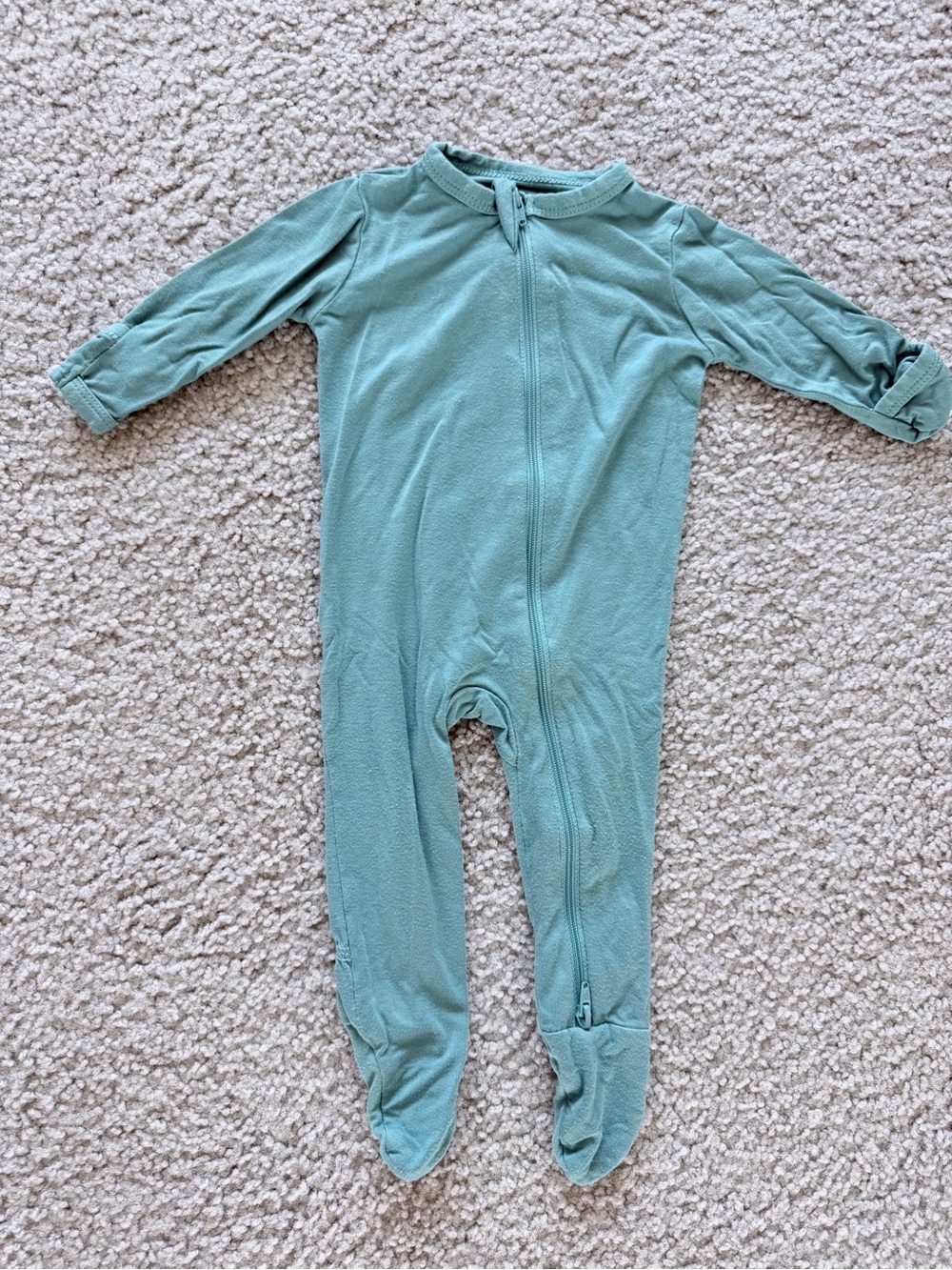 Kyte Baby “Jade” Zipper Romper
